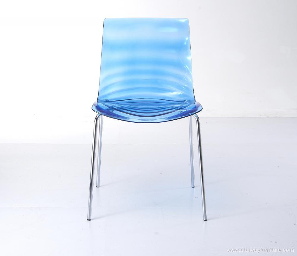 Polycarbonate Restaurant Clear PC Seat