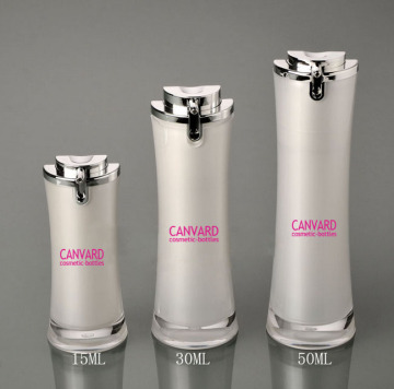 Acrylic suncream bottle, foundation bottle, plastic lotion bottle