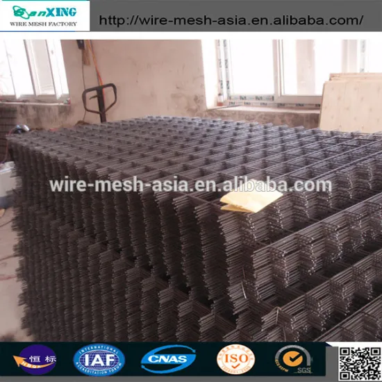 Japan Market !!! Construction Conceret Reinforcing Black Iron Welded Wire Mesh Panel