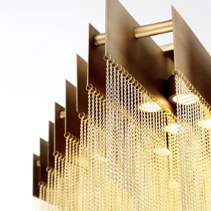 Nordic Style Chandelier for Hilton Hotel Lobby