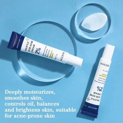 Salicylic Acid & Hyaluronic Acid Face Cream for Skin Repair and Acne Removal