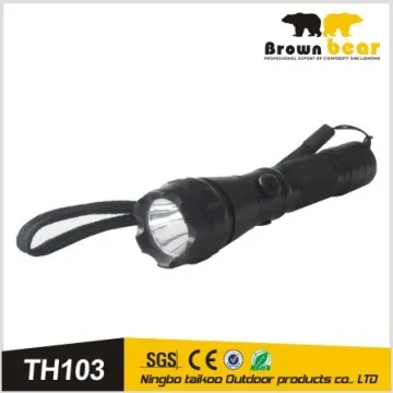 mini aluminum led rechargeable ultrafire flashlight