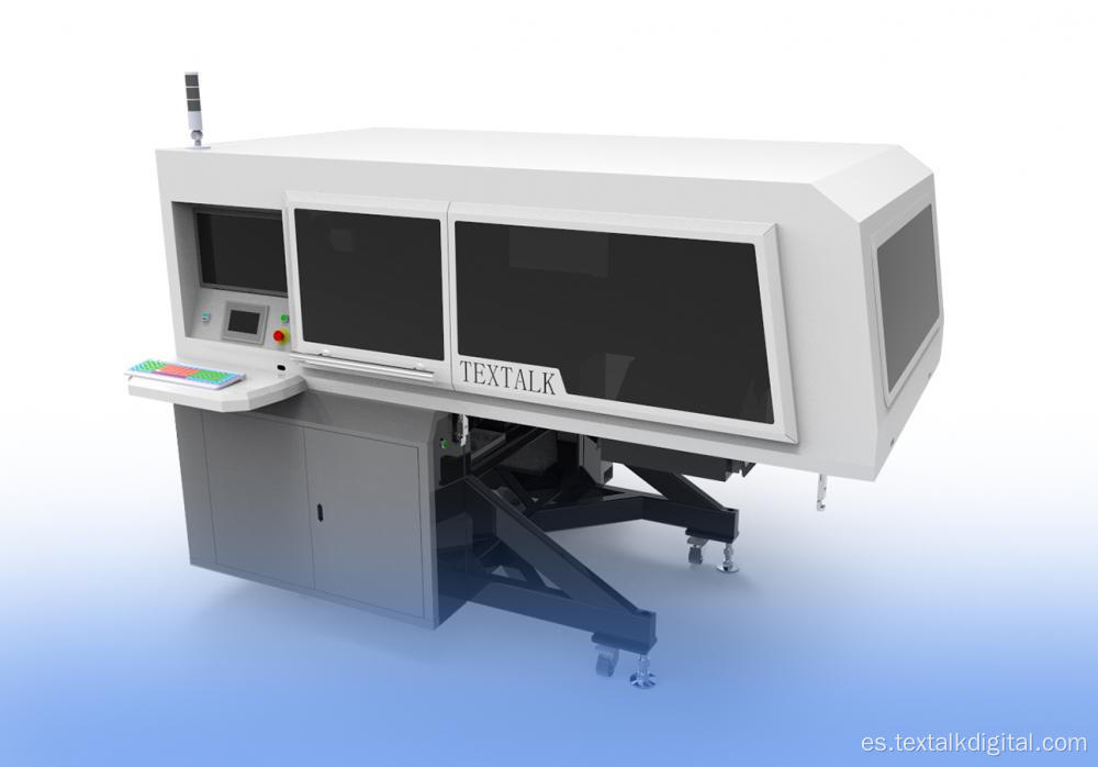 Máquina de impresión ovalada híbrida digital