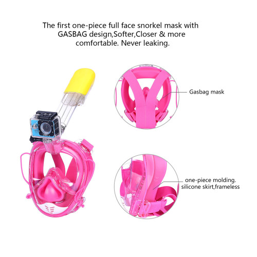 High Quality Head Full Face Snorkel Mask