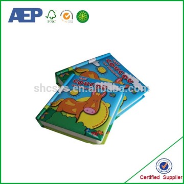 cardboard cheap costom matt laminated children book printing