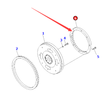 SA6D114 adapter 6735-31-4170