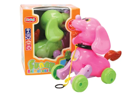 PULL ALONG CARTOON DOG