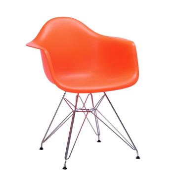 Cadeira de jantar de plástico Eames DAR réplica