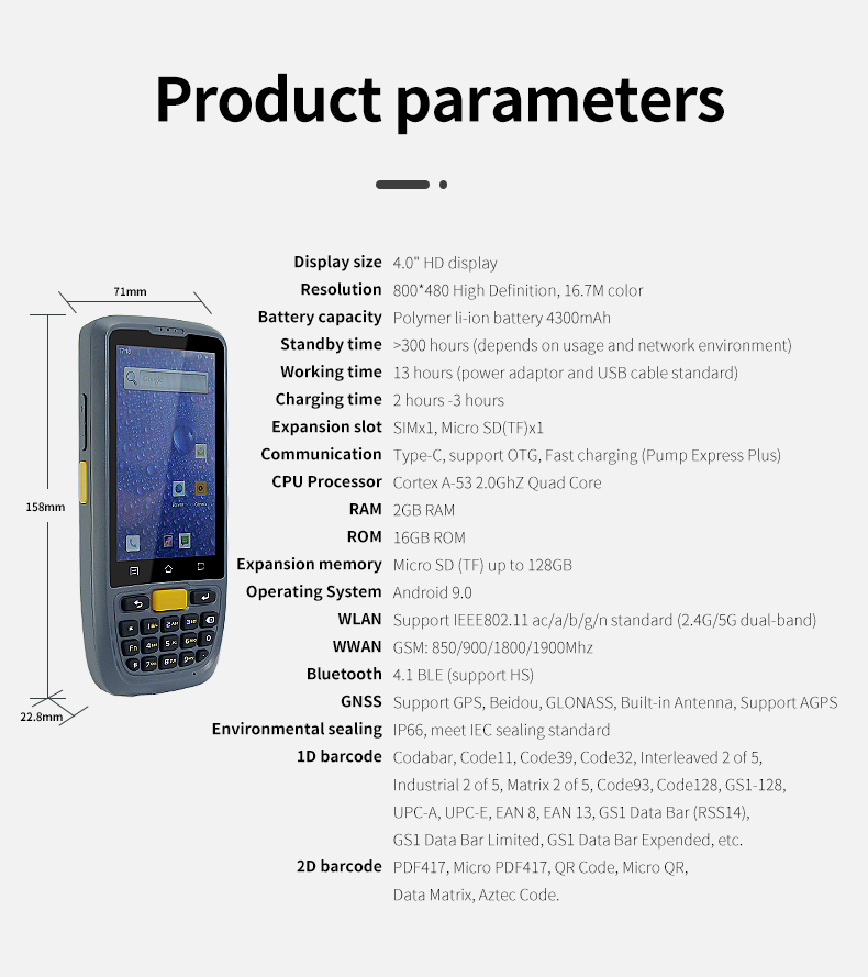P2 PDA Android Touch Screen Data Collector (16)