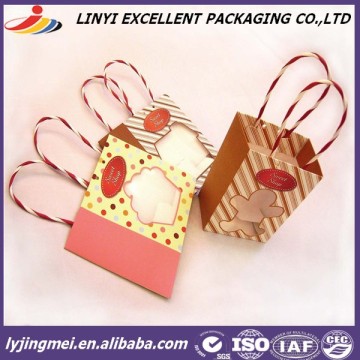 white card paper/art paper/coated paper made paper gift bag