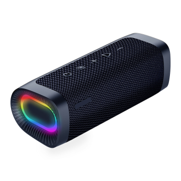 Light Up Your Music: EBS-607 Portabel Bluetooth Speaker dengan lampu RGB dinamis dan suara jernih kristal