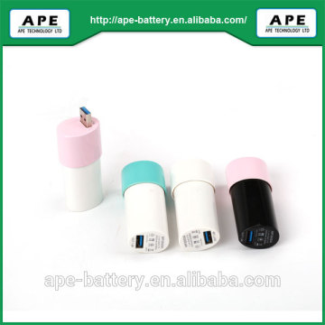 Hot popular mini power bank 2600mAh