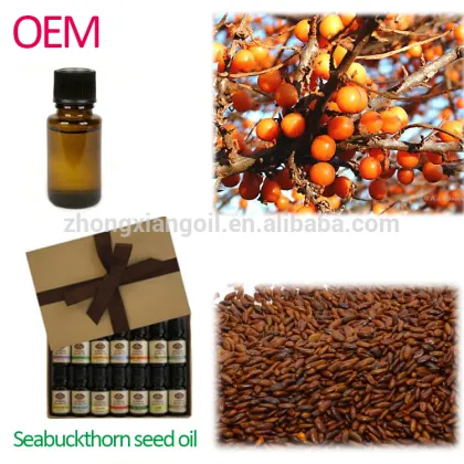 100% Pure Unrefined Cold Pressed Sea Buckthorn Seed Oil