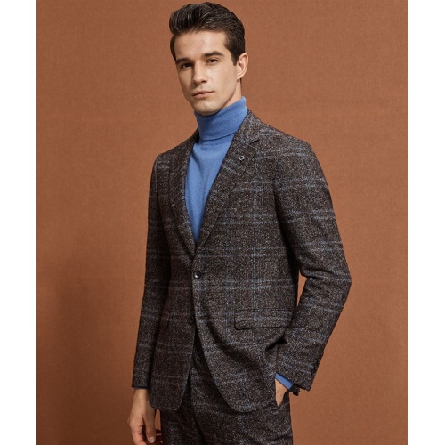 High-End Men's Single Breasted Wool Track Suit