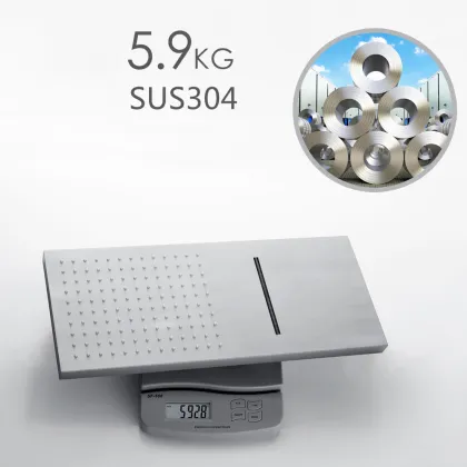 Gun Grey Feiyu Ceiling Square Shower Head for Bathroom