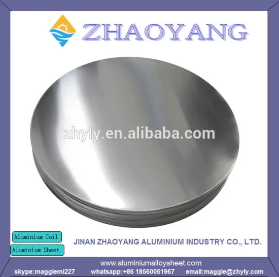High quality stamping aluminum wafer for vacuum cup with the thickness of 0.5mm 1mm 2mm 3mm