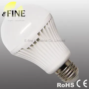 Plastic A70 12W E27 led bulb lighting
