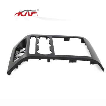 BLACK Dash Radio Climate Bezel Center Trim Panel For Ford F-150 2004-2008