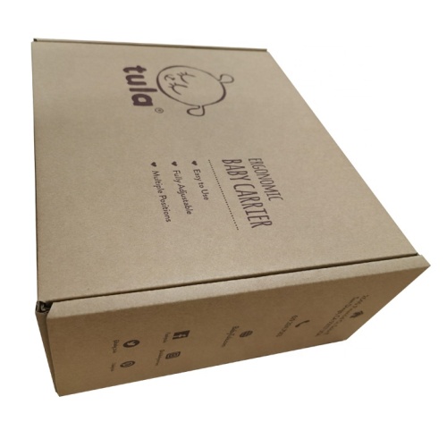 Shipping Carton Mailer flat folding corrugated paper box