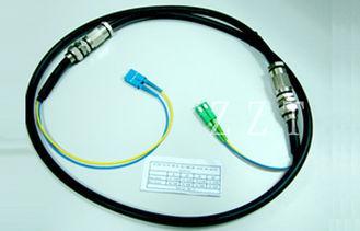Waterproof IP68 Fiber Optic Patch Cord FTTX With Nickel Pla
