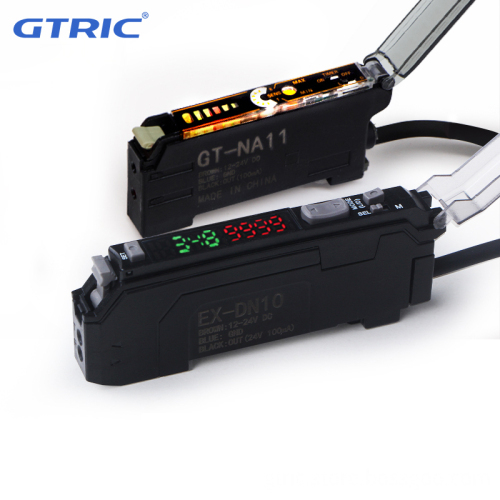 Industrial Fiber Optic Sensor for Falling Object Detection: GTRIC Banner and Fiber Optics Amplifier Technology