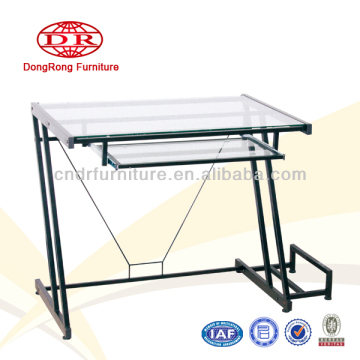 glass computer table