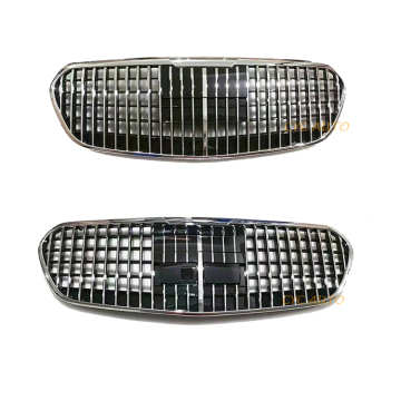 ABS Maybach Style Front Stoßfänger Kühlergrill mit ACC für Mercedes-Benzs Klasse W223 2020-2022