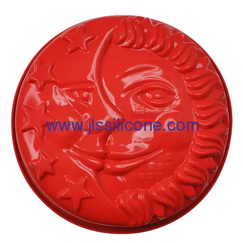 Face Shaped Bakeware Silicone Cake Baking Molds 