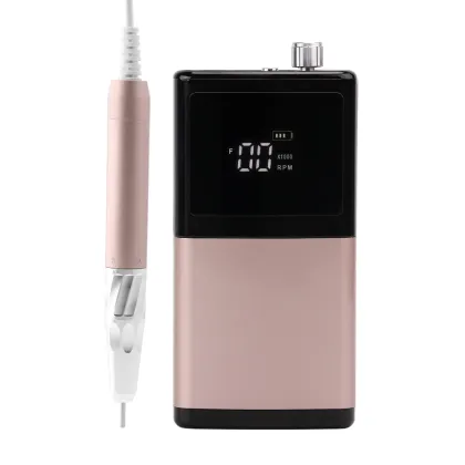 Wireless Rechargeable Acrylic Nail Polish Gel Polisher Electric Nail File Drill Machine