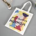 Wholesale Fashion Pattern Canvas Tote Shopping Bag