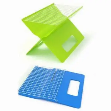 Folding portable charcoal grill, easily assemble