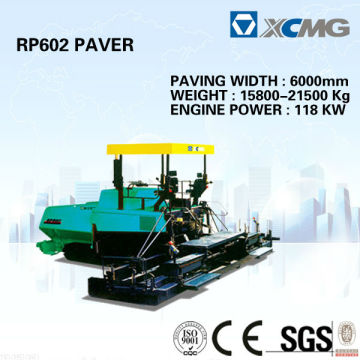 Mechanical Crawler Paver RP602 (Paving width: 6000mm,Engine power: 118kw) of concrete paver machine