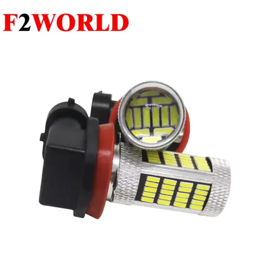 92SMD H11 H8 9005 9006 Anti-Fog LED Fog Light Bulbs - Multi-Color Optional