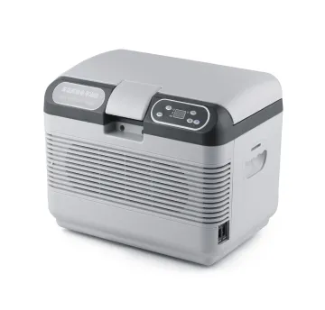 18L Portable Mini Fridge: 12V/24V Car & Outdoor Refrigerator with 60W Compressor
