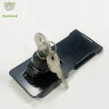 GL-12155 Black Hasp Door Latch Lock untuk Kabinet Kabinet Kabinet Trak Dada