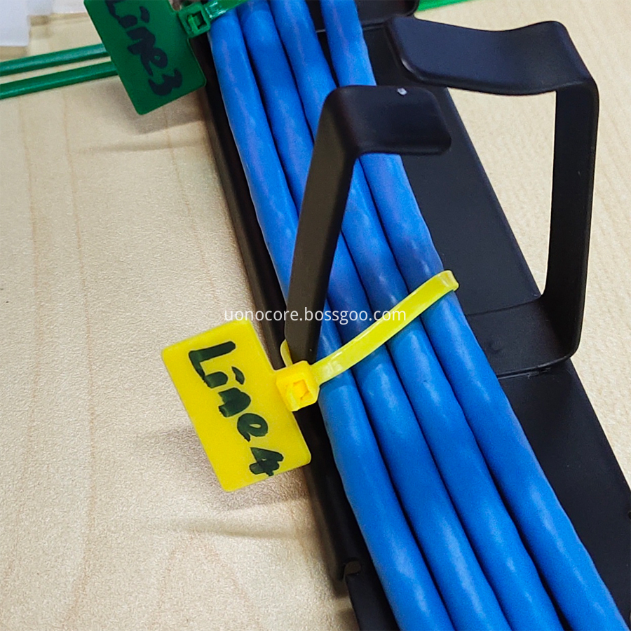 writable cable tie for cabling solution
