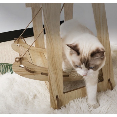 Pet Hammock Wood Swing Cat Swing Hanging
