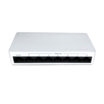 8 Port RPOE Switch 100M with 7+1 Ports - China Manufacturer ODM Support