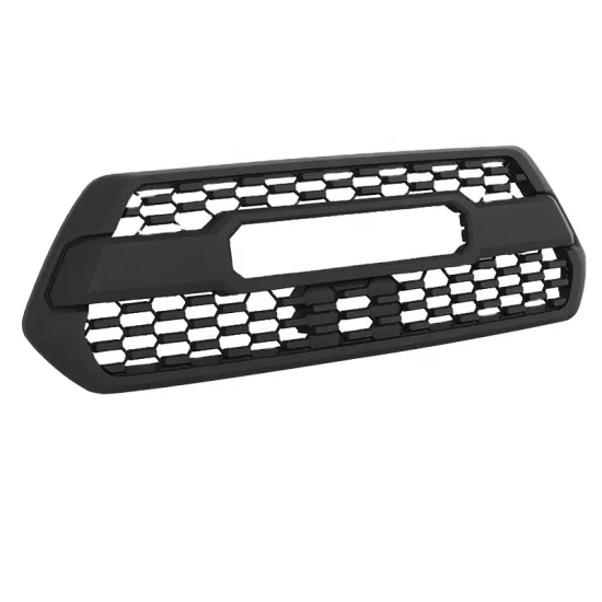 Wholesale High Quality ABS Plastic Black Front Bumper and Grill for Toyota Tacoma 2016-2019