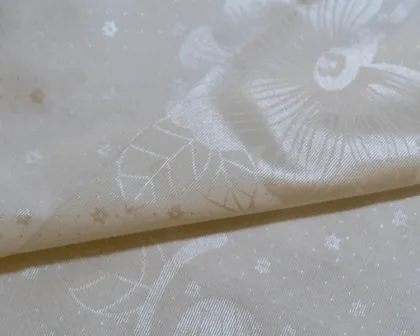 Tricot Textile Bedding Set Fabric