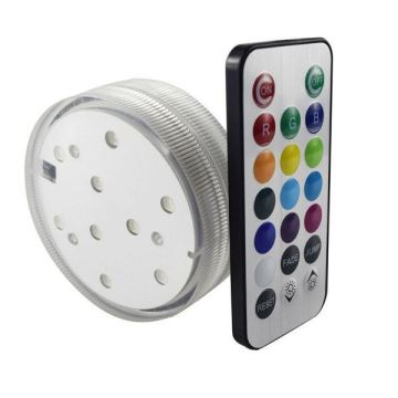 Halloween Remote control Colors Change Led Light Base