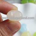 Charms de perles de coeur de translucidité en plastique acrylique 15 * 18MM