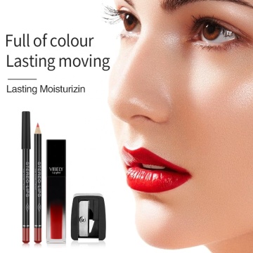 Matte Velvet Non-Sticky Lip Gloss and Lipliner Set