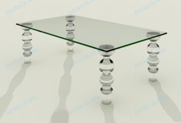 glass furniture legs