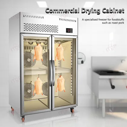 Brand Compressor New Style Roasted Chicken Roasted Duck Drying Machine with Cooler Refrigerator