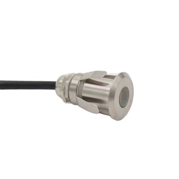 MINI OUTDOOR Stainless Steel Light Underground Lamp with RGB POOL LED - 0.6W, Diameter 22mm