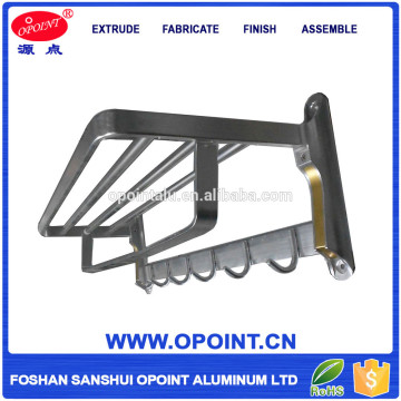 Customized aluminum towel rack,bathroom towel rack,hotel towel rack