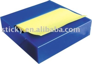 sticky notes in box