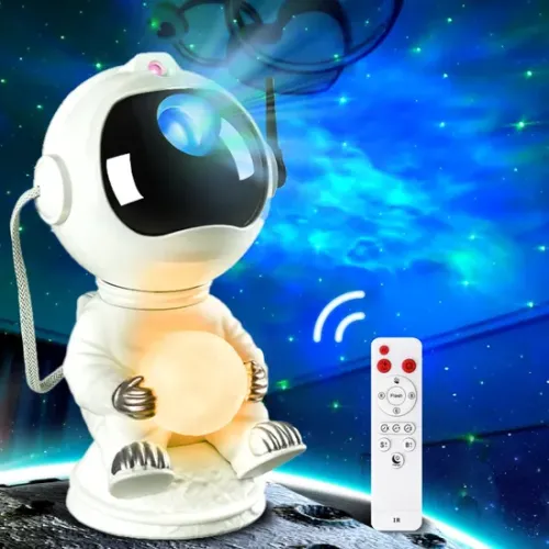 Лампа галактики астронавта: свет для расслабления домашнего релаксации
