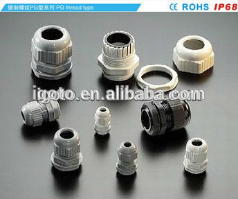 nylon 66 cable glands PG and M type CE ROHS approved IP68